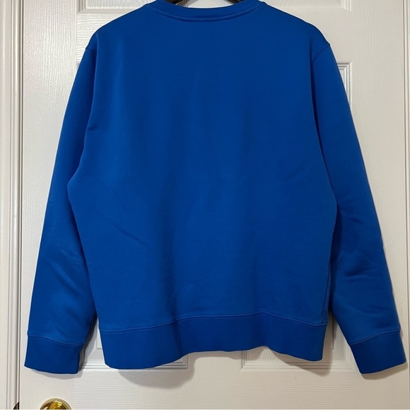 J. Lindeberg Yale Blue Throw Crewneck Sweatshirt Sweater - Size XL - Picture 10 of 16